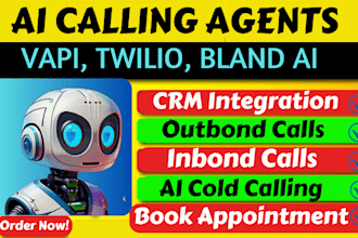 build ai calling agent, ai cold calling, ai agent, ai sdr, ai scientist, vapi ai