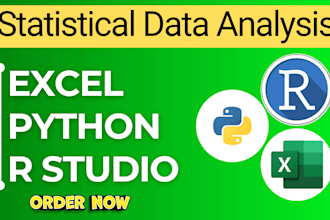 do linear, multiple and logistic regression analysis using r, python and excel