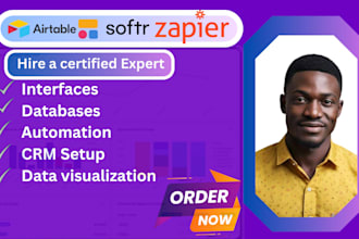 design redesign wix website integrate airtable database and build softr web app