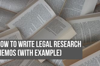 conduct legal research, edit law dissertations, contracts, and legal memorandums