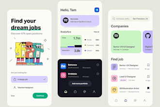build job portal, job finder app, job listing app, job search app, ai job search
