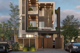 do realistic exterior renderings