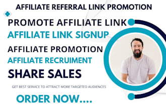 promote affiliate link affiliate referral link promotion affiliate recruitment