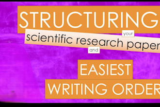 do microbiology, scientific manuscripts writing