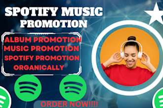 create, run ads account for spotify album promotion, USA spotify music promotion