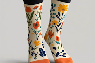do sell you premade socks design pattern