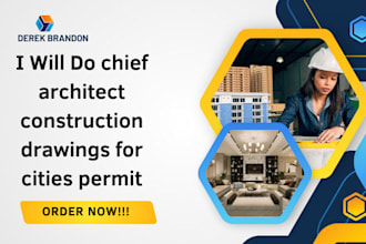 do chief architect construction drawings for cities permit
