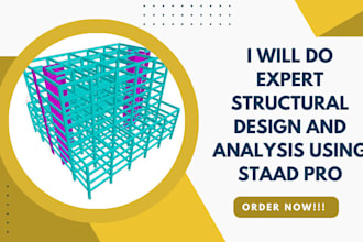 do expert structural design and analysis using staad pro