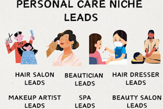 uk, USA, uae hair salon, beauty salon, spa, beautician, makeup artists leads