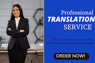 professionally translate your book to english, spanish, german and french