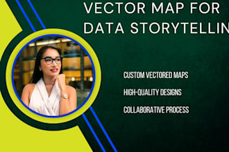 do a vector map for data storytelling