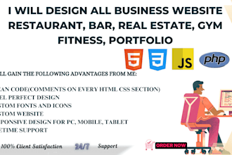 create a personal portfolio or business portfolio website