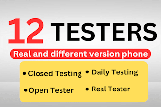 do 12 plus pre release close app tester for android app