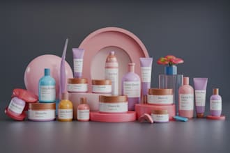 design stunning cosmetic product packaging and labels