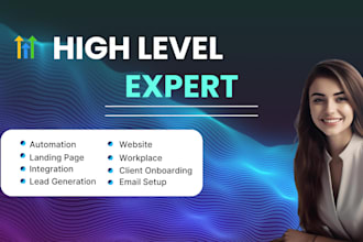do gohighlevel CRM setup and ghl automations or ghl funnels