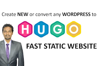 build professional static website and blog with hugo
