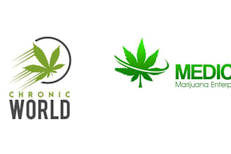 do custom weed logo design 24 hours