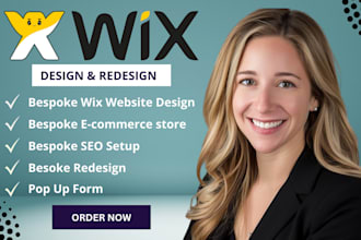 wix website design wix website redesign bespoke wix website wix web development
