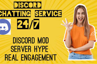 chat in your discord, telegram server and community and mod