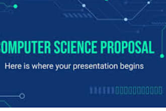 do high quality computer science projects, reports, proposals, and presentations