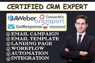 mautic convertkit bitrix24 ontraport getresponse aweber moosend email automation