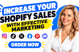 increase shopify traffic, boost shopify sales with ecommerce shopify marketing