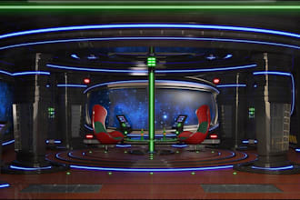 do studio art room design, streaming room, dancing room, gaming room design