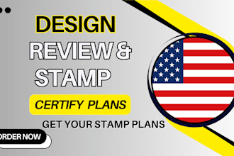 review and stamp as a licensed civil and structural engineer