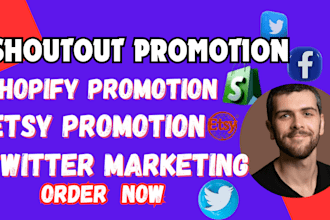 promote shoutout share website shopify etsy amazon store to 150m audience