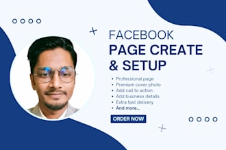 create and setup your facebook page for your business or content