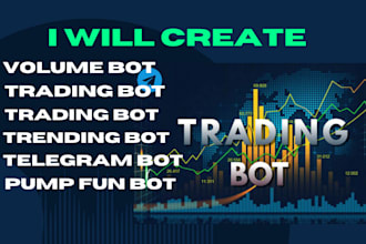 do trading volume bot, pump fun bot, bundle bot telegram bot on xrpl, evm solana