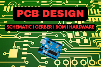 professional schematic pcb design pcb layout and electronics hardware services
