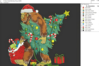 embroidery digitizing, logo, digitize image for any embroidery in dst, pes,