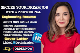 write engineering resume technology IT project manager tech professional resume