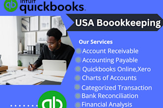 do bookkeeping and bank reconciliation in quickbooks online