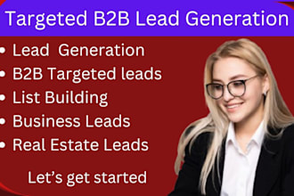 do b2b lead generation and email list