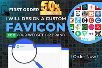 design a custom favicon for your website or brand