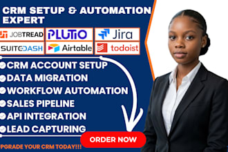 setup plutio jira basecamp suitedash airtable automation jobtread todoist expert