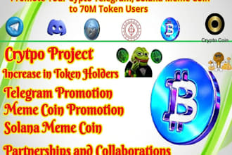grow solana memecoin, crypto, nft, defi, web3, pumpfun token, twitter marketing
