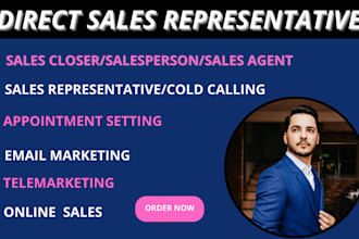 your sales closer, sales representative, telemarketer, virtual assistant