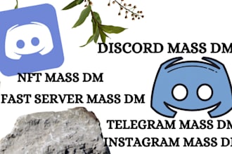 do telegram promotion, discord promotion, telegram mass dm, discord mass dm