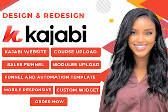 setup kajabi online course kajabi website design  kajabi course upload