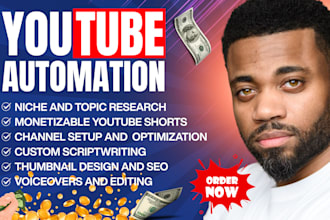 create automated youtube channel for passive income and monetization