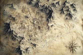 create a fantasy map that fits your imagination