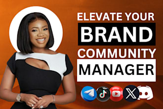 telegram community manager discord moderator chatter