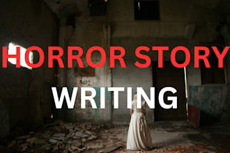 ghostwrite your horror story, scary story, true crime story, short stories