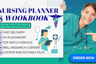 do medical ebook, healthcare, nursing planner, self help, and workbook