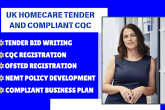 bid and win UK homecare tender, compliant cqc, ofsted registration, nemt policy