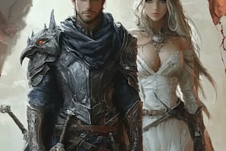 create fantasy character artwork
