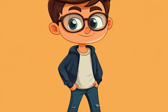 design epic anime cartoon nft collection
